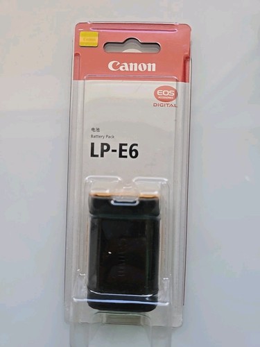 Batteria originale canon e6 - batteria, lp-e6
