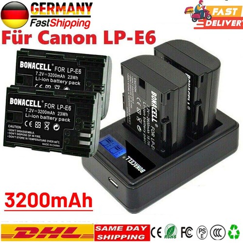 E6n batteria per - lp-e6,