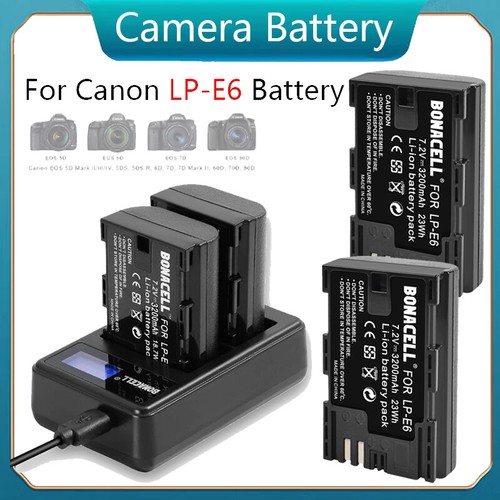 Batteria per canon - lp-e6, eos