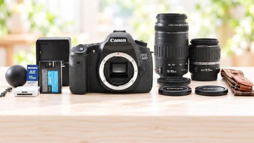 Canon eos 60d dslr con - dslr, efs